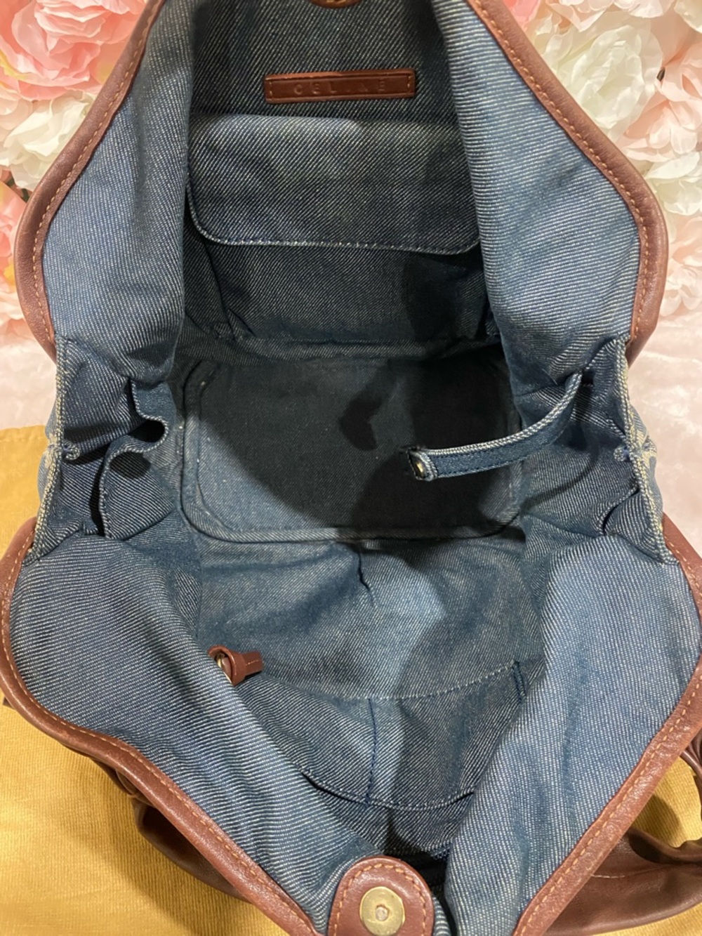 Celine Macadam Denim Bittersweet Bag - Picture 8 of 11